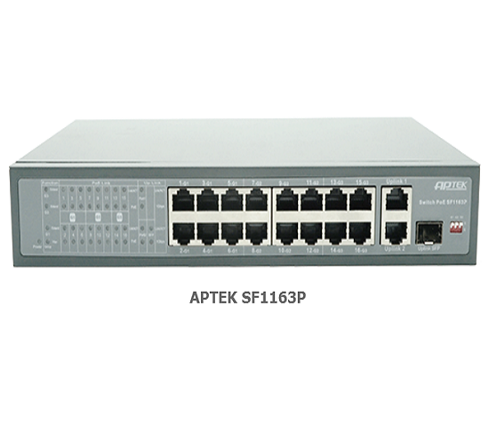 SWITCH/SWITCH POE APTEK SF1163P